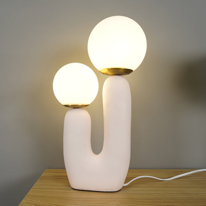 Skanto | Moderne Stil Bordlampe med Naturlig Akcent