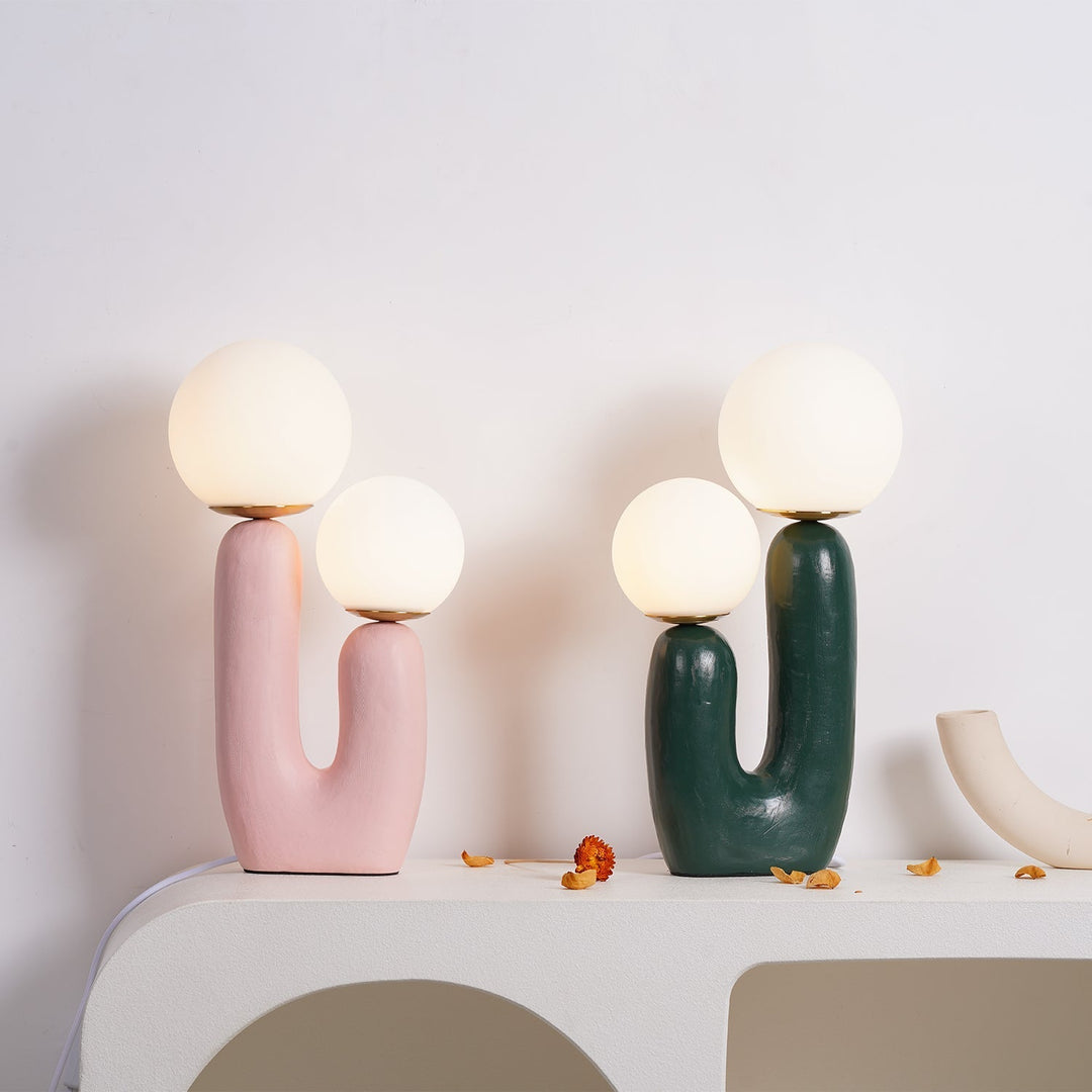 Skanto | Moderne Stil Bordlampe med Naturlig Akcent