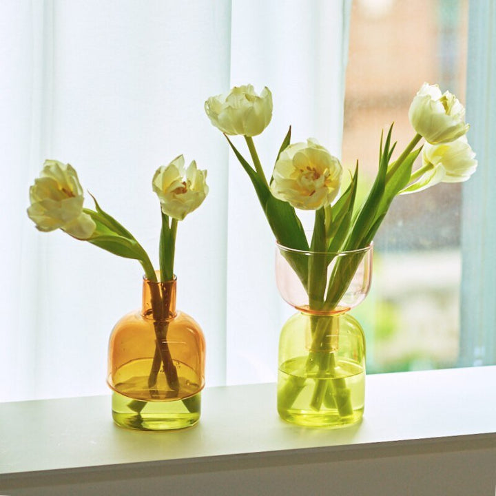 Skanto | To-delt mini bud vase terrarium sett
