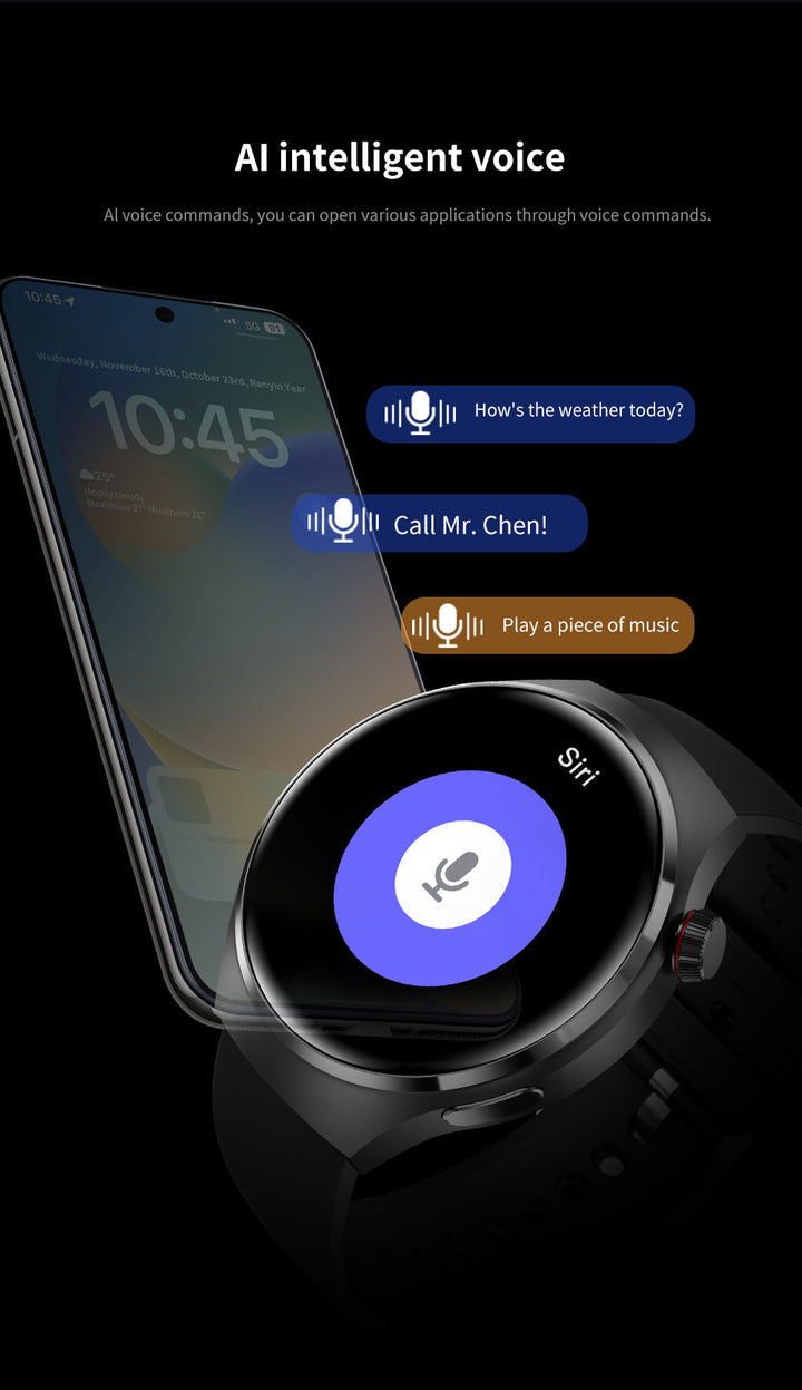 Skanto |  Gt4 Pro Smartwatch For Menn: Ip68 Nfc Gps Tracker, Amoled 360*360 Hd-Skjerm, Hjertefrekvens, Bluetooth-Samtale Begrenset Utgave