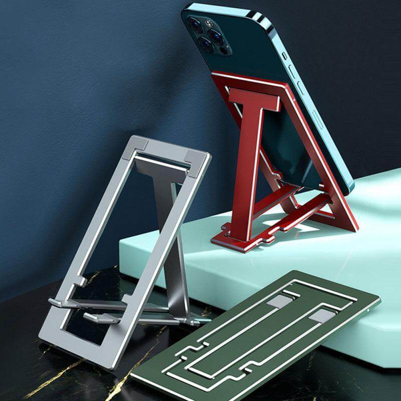 Skanto | Ultrathin Bærbar Sammenleggbart Aluminium Telefonstativ