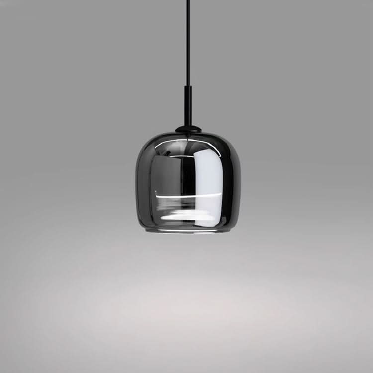 Skanto | Nordisk svart glasspendellampe med LED