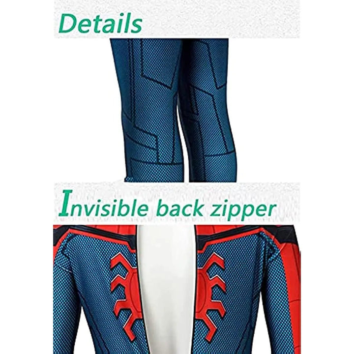 Skanto | ULTIMATE SPIDER-MAN KOSTYME – Autentisk Helkroppskostyme for Cosplay, Halloween & Heroiske Eventyr