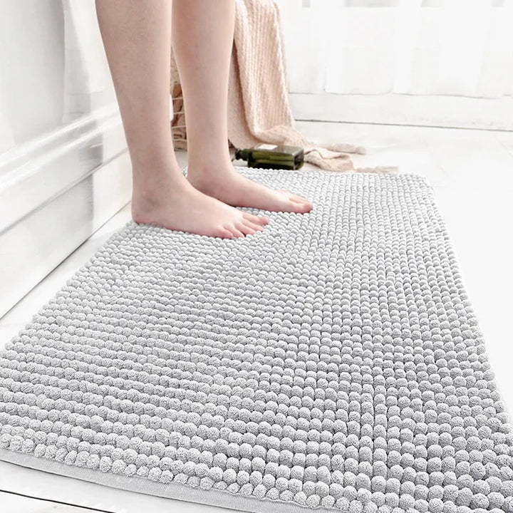 Skanto | ULTRASOFT BADERMATTE – Myk Mikrofiber Baderomsmatte med Antiskli Design