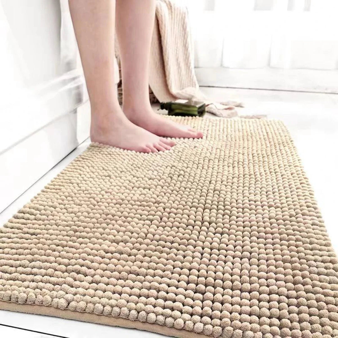 Skanto | ULTRASOFT BADERMATTE – Myk Mikrofiber Baderomsmatte med Antiskli Design