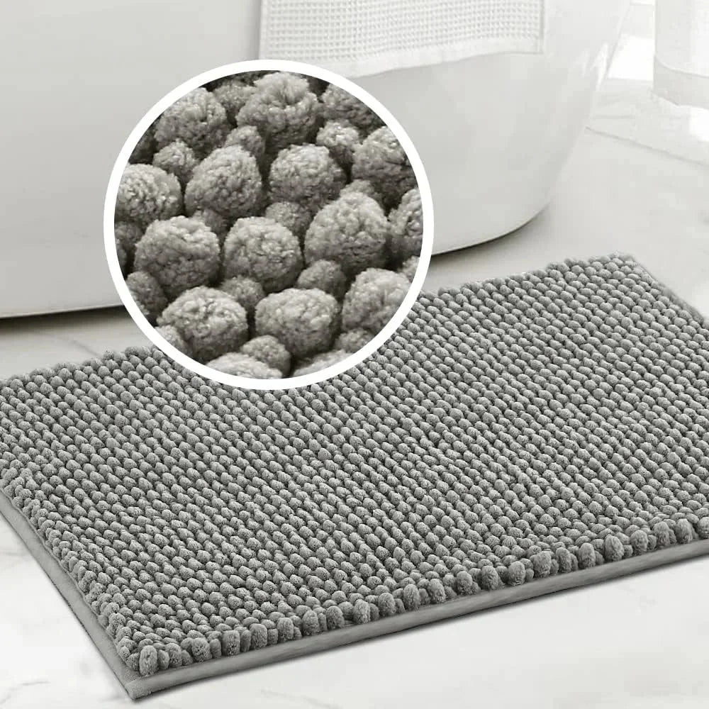 Skanto | ULTRASOFT BADERMATTE – Myk Mikrofiber Baderomsmatte med Antiskli Design