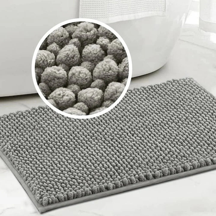 Skanto | ULTRASOFT BADERMATTE – Myk Mikrofiber Baderomsmatte med Antiskli Design