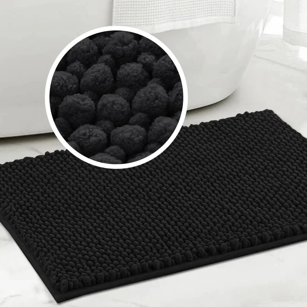 Skanto | ULTRASOFT BADERMATTE – Myk Mikrofiber Baderomsmatte med Antiskli Design