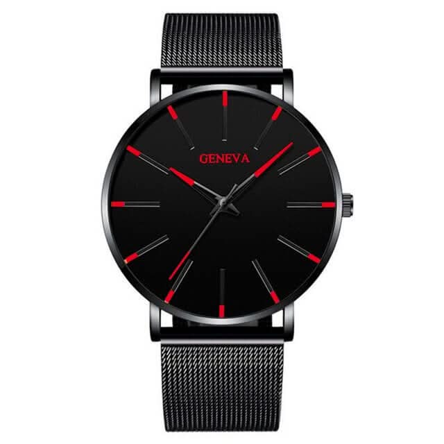 Ultradünne minimalistisk Business-Uhr for Herren