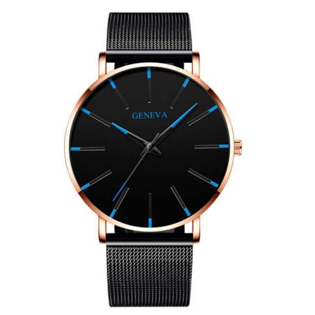 Ultradünne minimalistisk Business-Uhr for Herren