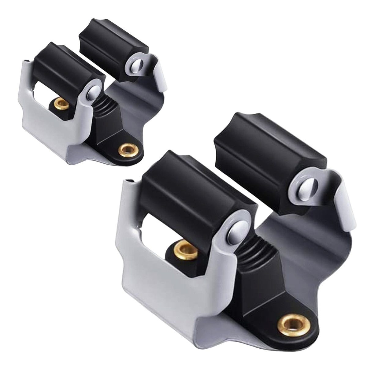 Norvo | TIDYGARD – Holdbar Veggmontert Hageverktøyholder med Antiskli Klemmer for Garasje og Skur Organisering