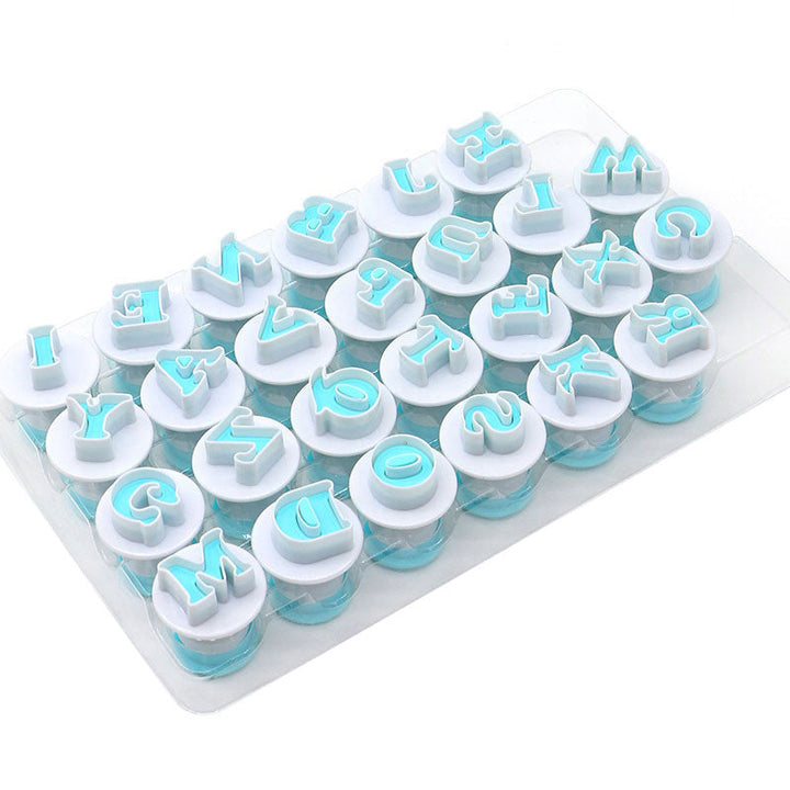 Alphabet Fondant Plunger Cutter | Skanto