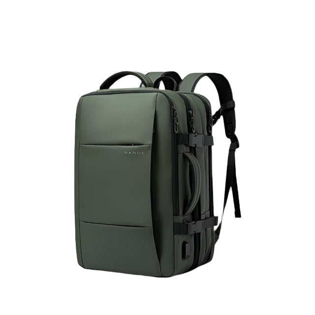 Skanto | URBANFORM Business Ryggsekk – Utvidbar, Vanntett, USB Ladeport & 17,3" Laptoprom
