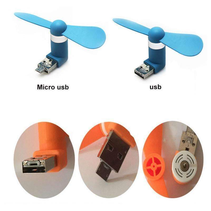Skanto | OTG Mikro USB Kjølevifte Mini