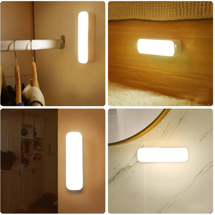 Skanto | USB Oppladbar Bevegelsessensor Vegglampe - BrightSense