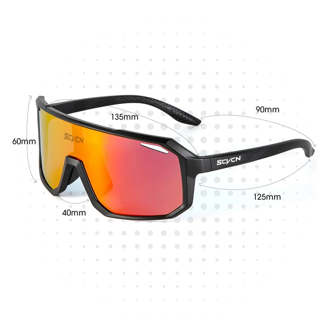 Skanto | UV400 Terrengsykkel Solbriller - UVProtect