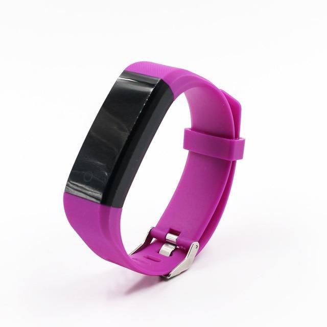 Skanto | Smart armbånd fitness tracker Klokke Helse Pulsbånd Blodtrykk Vanntett Smart armbånd for Menn Kvinner Smartband