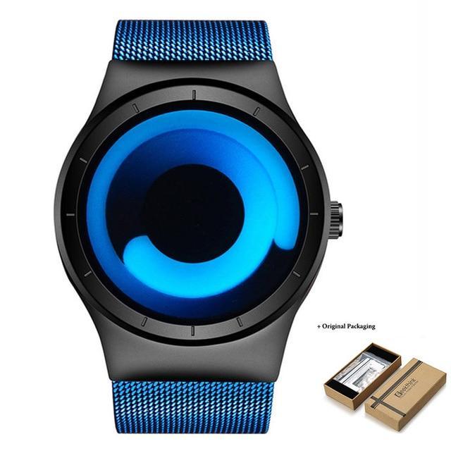Skanto | IcoolGadgets 2019 Nye Kvinner Klokker Quartz Klokke kvinne Top Luxury Merke Motebaserte Luksus Dame Kreativ Armbåndsur Gull Stål Mesh Bånd