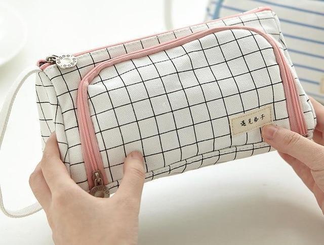 Skanto | IcoolGadgets Super Pennal Kawaii Stor Kapasitet Pennal Skole Pennal Utstyr Penn Bag Skole Boks Blyanter Pung Kontorrekvisita