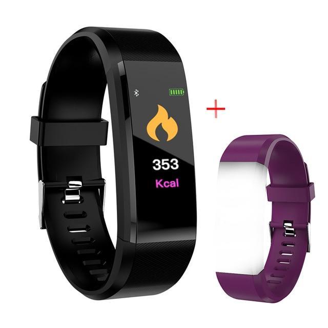 Skanto | Ny Smartklokke Menn Kvinner Hjertefrekvensmonitor Blodtrykk Fitness Tracker Smartklokke Sportsklokke PK FITBITS