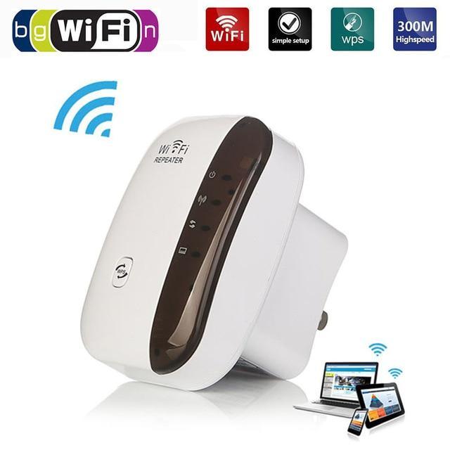 Skanto | 3 Modeller Trådløs WiFi Repeater WiFi Rekkeviddeforsterker 300Mbps Signalförsterker 802.11N/B/G Booster Repetidor WiFi Reapeter