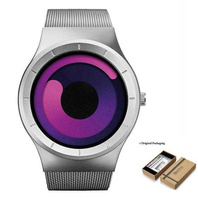 Skanto | IcoolGadgets 2019 Nye Kvinner Klokker Quartz Klokke kvinne Top Luxury Merke Motebaserte Luksus Dame Kreativ Armbåndsur Gull Stål Mesh Bånd
