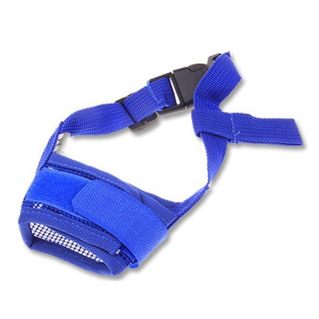 Skanto | Kjetting Hund Justerbar Maske Bjeffe Bite Mesh Munnkurv Stell Anti Stoppe Chewing