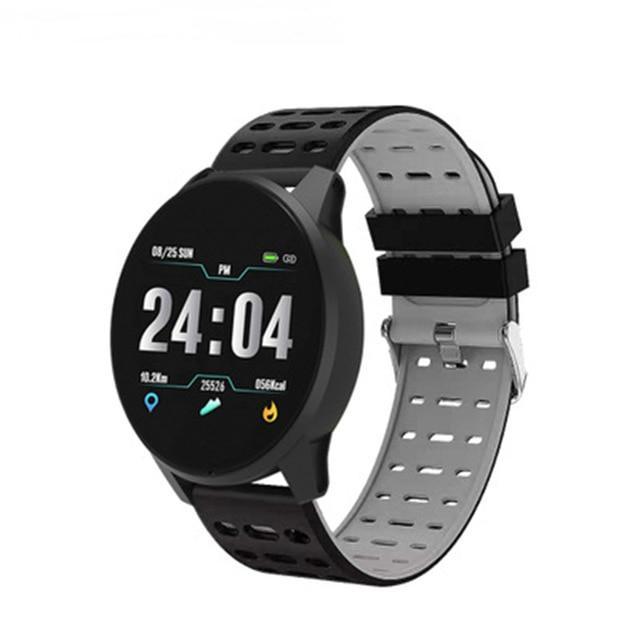 Skanto | Sport Smart Klokke Menn Damer Blodtrykk Vanntett Aktivitets Fitness tracker Pulsmonitor Smartklokke GPS Android ios