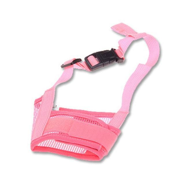 Skanto | Kjetting Hund Justerbar Maske Bjeffe Bite Mesh Munnkurv Stell Anti Stoppe Chewing