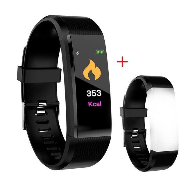 Skanto | Ny Smartklokke Menn Kvinner Hjertefrekvensmonitor Blodtrykk Fitness Tracker Smartklokke Sportsklokke PK FITBITS