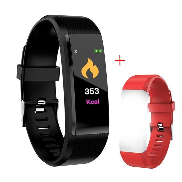Skanto | Ny Smartklokke Menn Kvinner Hjertefrekvensmonitor Blodtrykk Fitness Tracker Smartklokke Sportsklokke PK FITBITS