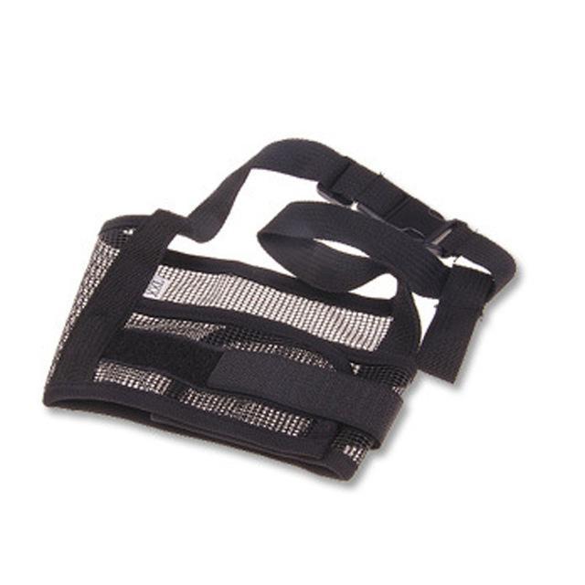 Skanto | Kjetting Hund Justerbar Maske Bjeffe Bite Mesh Munnkurv Stell Anti Stoppe Chewing