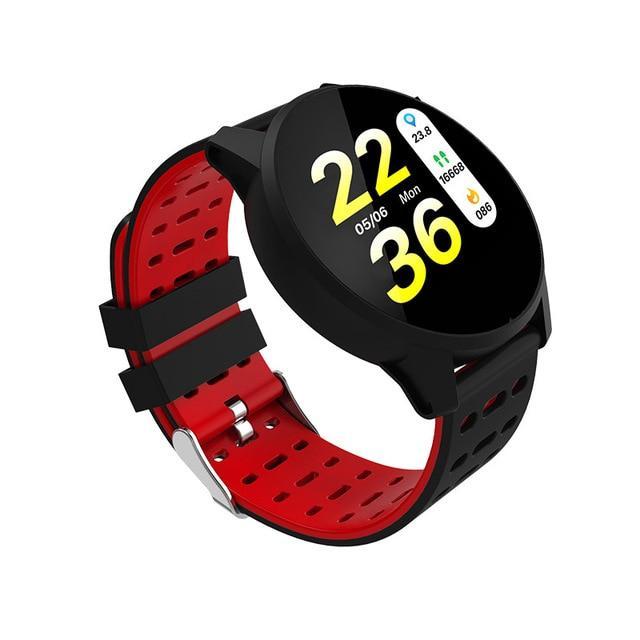 Skanto | Sport Smart Klokke Menn Damer Blodtrykk Vanntett Aktivitets Fitness tracker Pulsmonitor Smartklokke GPS Android ios
