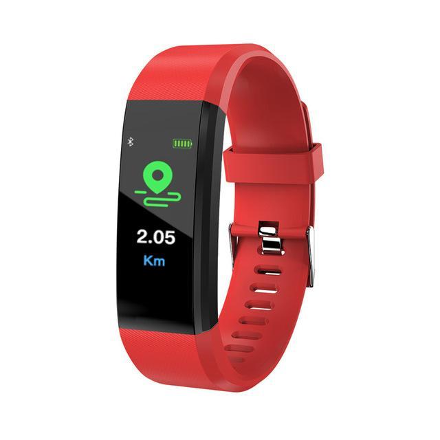 Skanto | Sport Smart Band Hjerterate Fitness Tracker Smart Armbånd Vanntett Smartband Blodtrykk Smart Armbånd Smart Klokke Menn