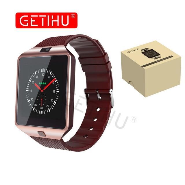 Skanto | IcoolGadgets DZ09 Smartklokke Smart Klokke Digital Herreklokke For Apple iPhone Samsung Android Mobiltelefon Bluetooth SIM TF Kort Kamera
