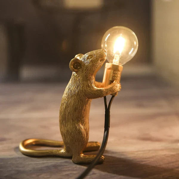 Lekent Museformet LED Lampe Skanto