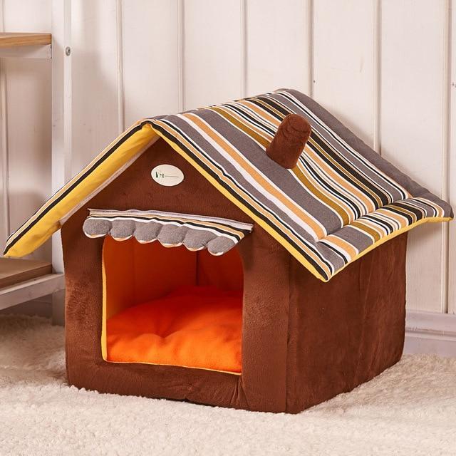 Skanto | Innendørs Hundehus/Kattehus Hundeseng/Katteseng Kjæledyrseng For Små-Middels Store Dyr