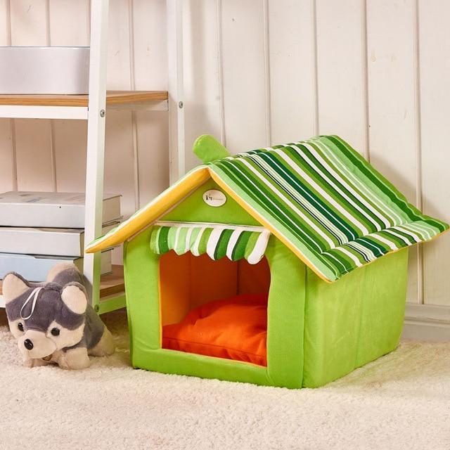 Skanto | Innendørs Hundehus/Kattehus Hundeseng/Katteseng Kjæledyrseng For Små-Middels Store Dyr