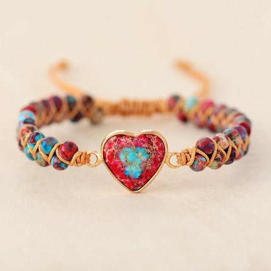 Amélie LoveStone Armbånd - Elegant Jaspis Tilbehør