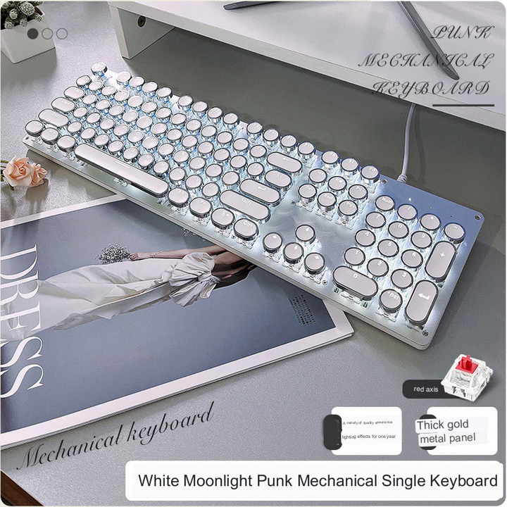 Skanto | Type Mekanisk Retro Trykk Tastatur