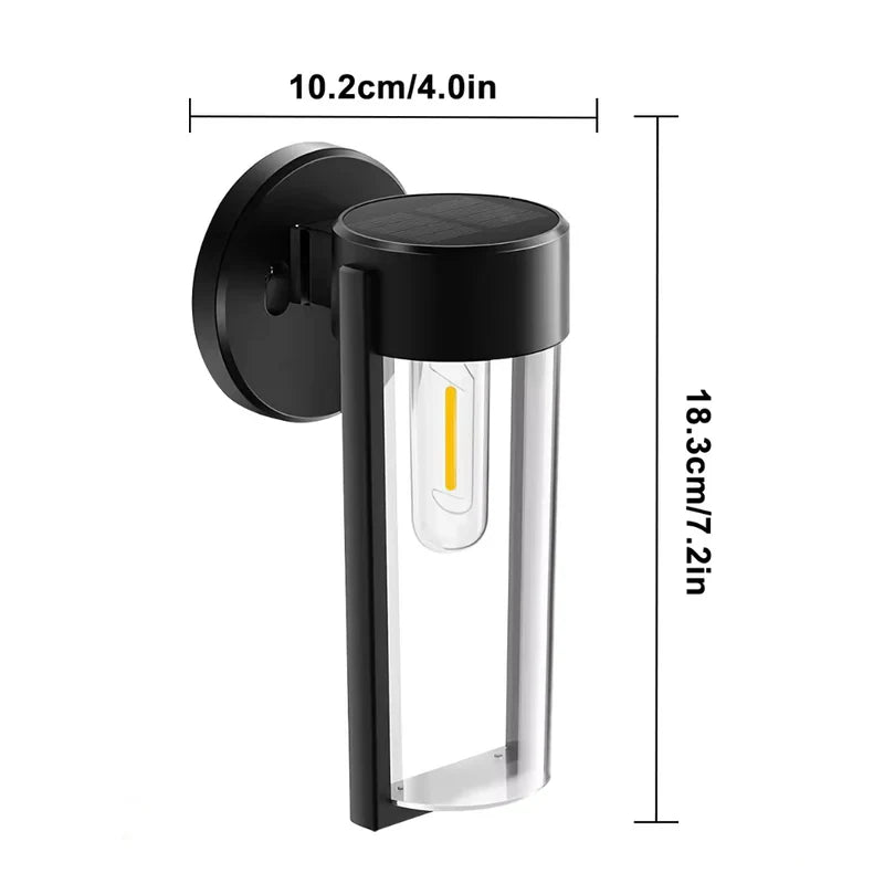 Skanto | Solenergidrevet Vegglampe