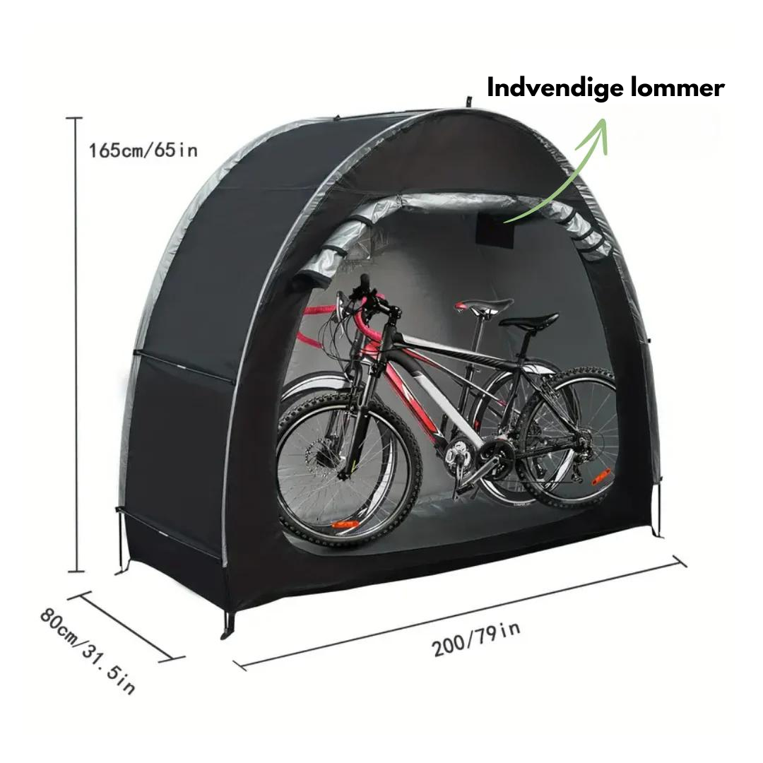 Wasserdichtes Fahrradaufbewahrungszelt für 2 Fahrräder