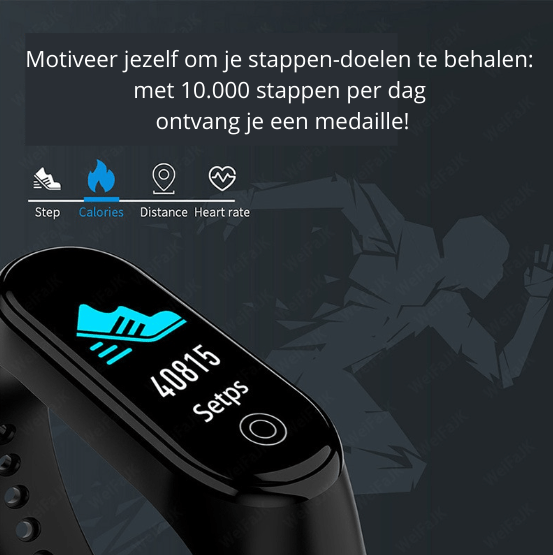 Norvo | Vardismart – Bluetooth Smartklokke med helse- og treningssporing