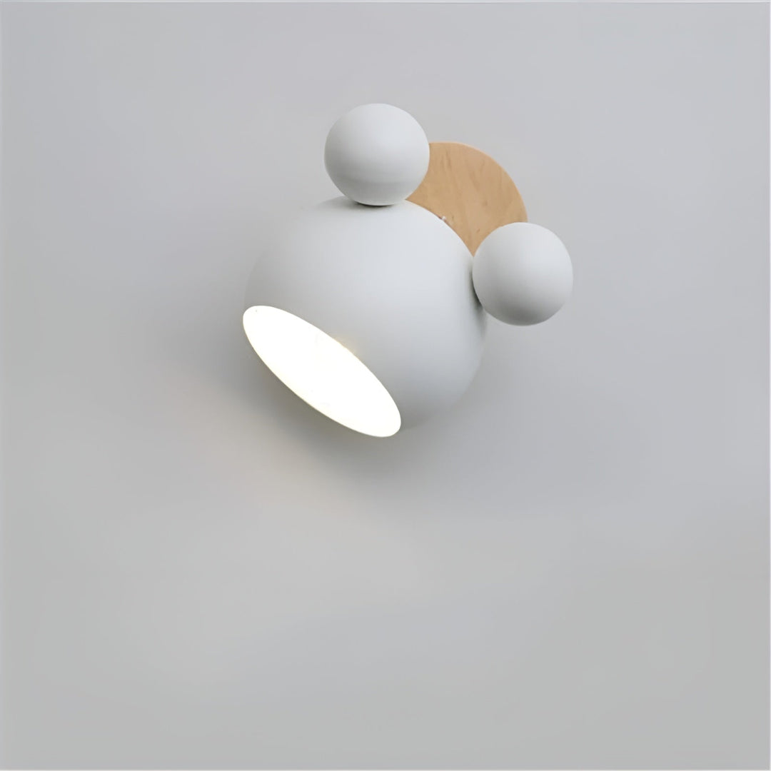Vegglampe i Mickey-design – Dekorativ og Moderne | Perfekt for barnerom og stue | Skanto