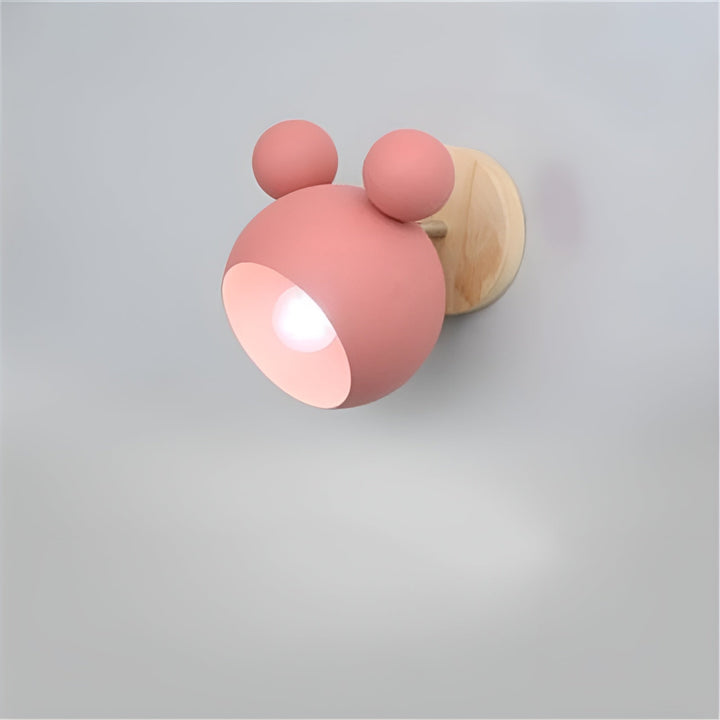 Vegglampe i Mickey-design – Dekorativ og Moderne | Perfekt for barnerom og stue | Skanto