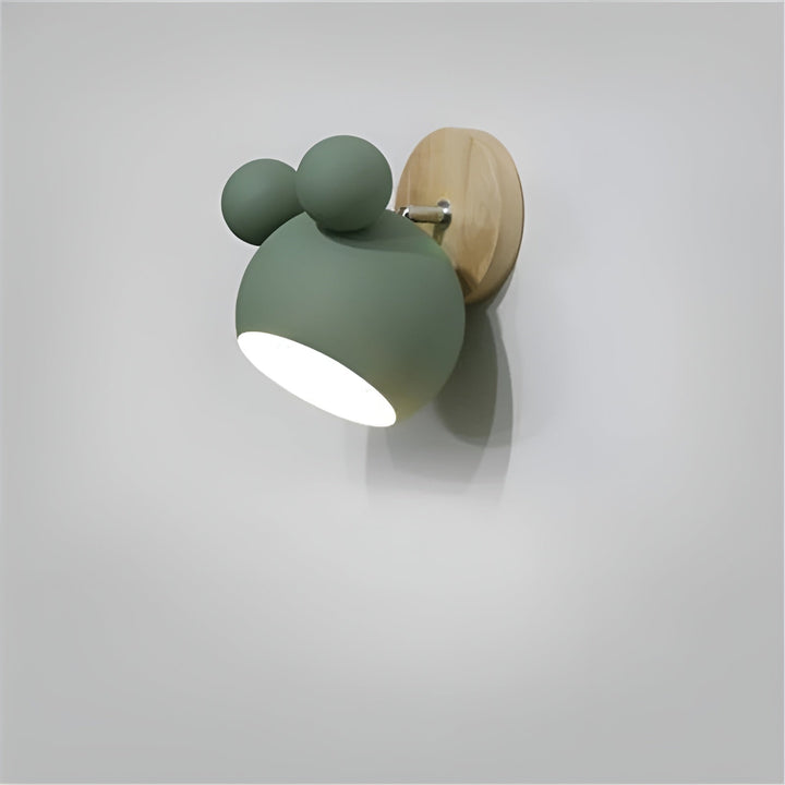 Vegglampe i Mickey-design – Dekorativ og Moderne | Perfekt for barnerom og stue | Skanto