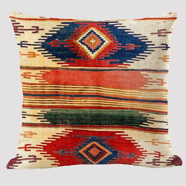 Skanto | BohoLoom Multicolored Linserviett | Boho-Chic Design | Dekor for Stue & Soverom