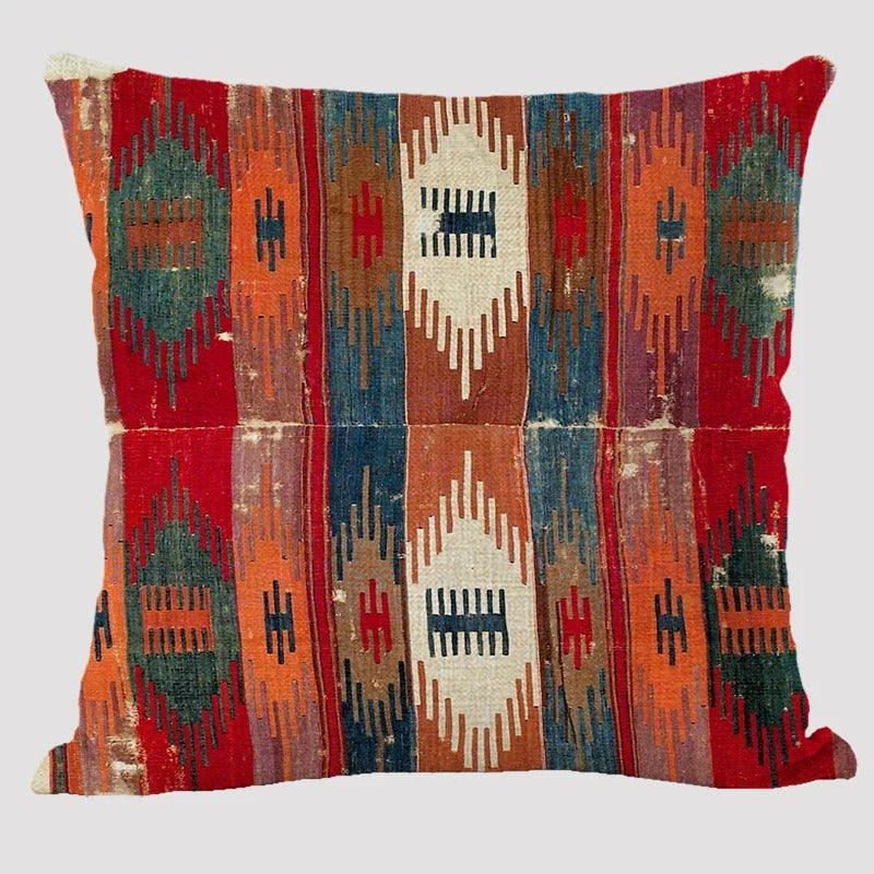 Skanto | BohoLoom Multicolored Linserviett | Boho-Chic Design | Dekor for Stue & Soverom