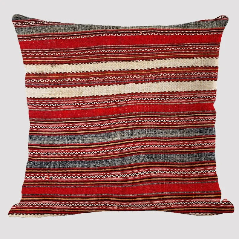 Skanto | BohoLoom Multicolored Linserviett | Boho-Chic Design | Dekor for Stue & Soverom