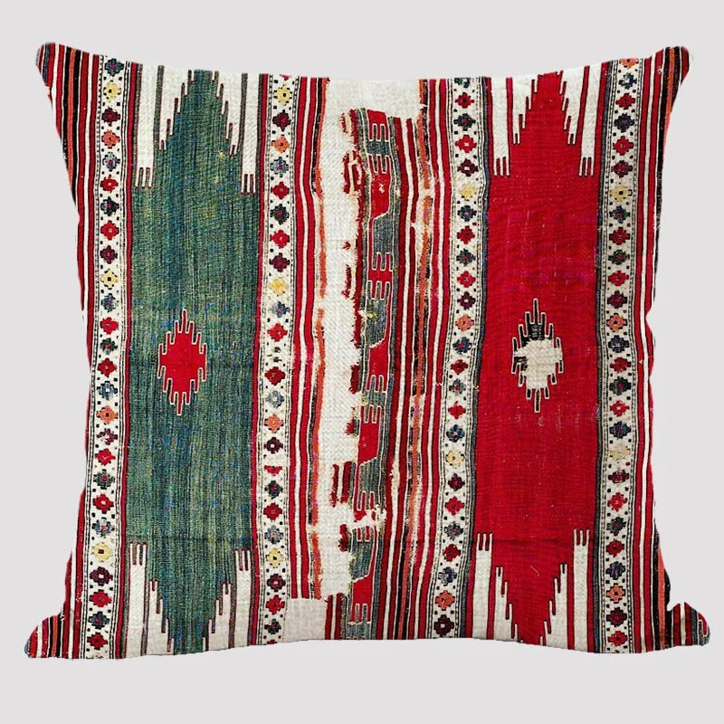 Skanto | BohoLoom Multicolored Linserviett | Boho-Chic Design | Dekor for Stue & Soverom